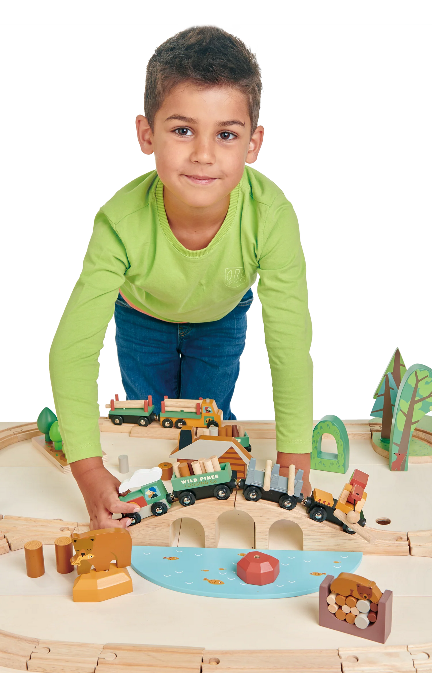 Tender Leaf - Wild Pines Train Set