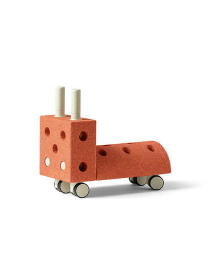 MODU Tiny Ride Burnt Orange  /  Dusty Green