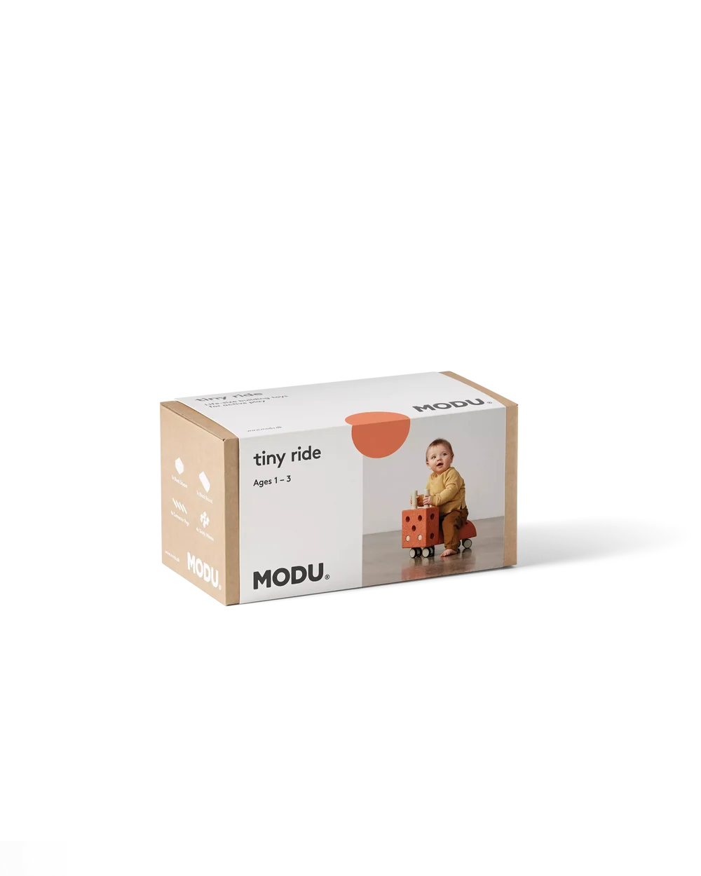 MODU Tiny Ride Burnt Orange  /  Dusty Green