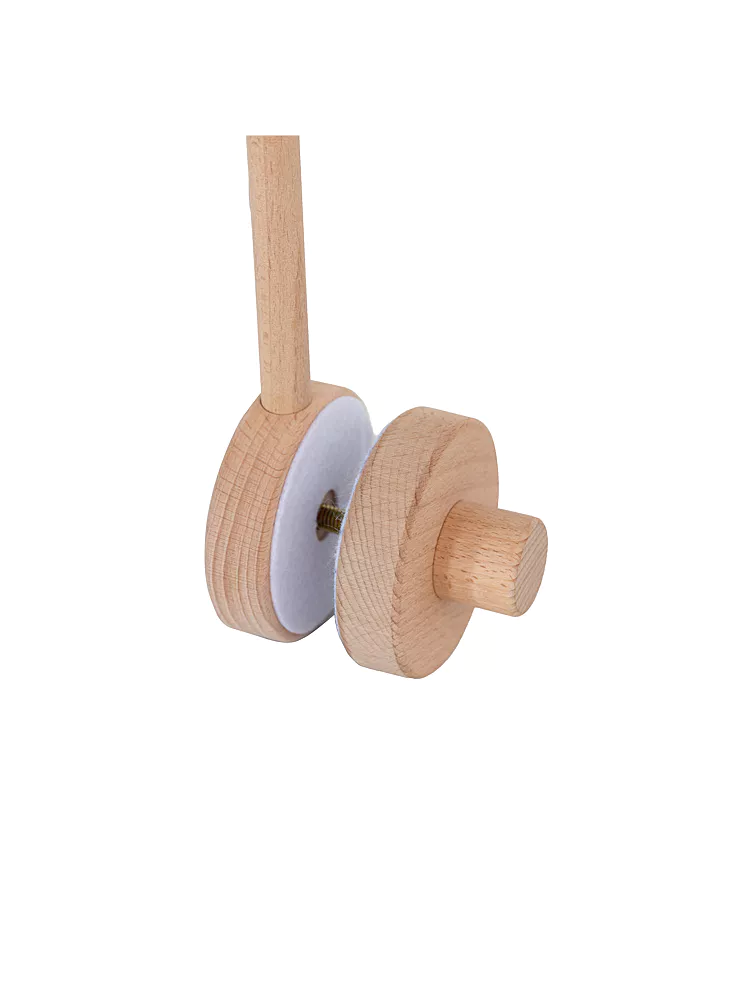 Wooden mobile holder