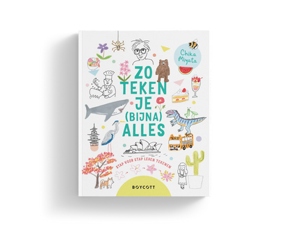 Zo teken je (bijna) alles by Chika Miyata
