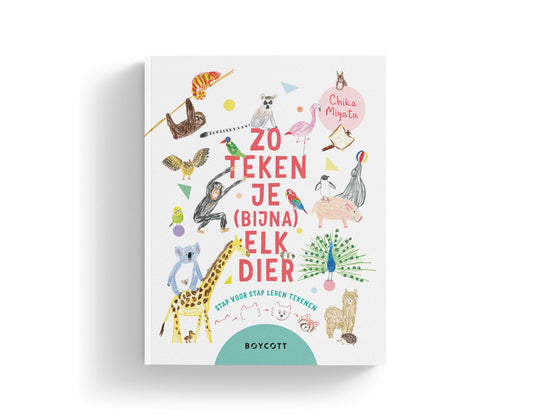 Zo teken je (bijna) elk dier by Chika Miyata