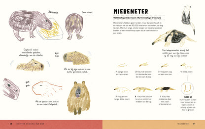 Zo teken je (bijna) elk dier by Chika Miyata