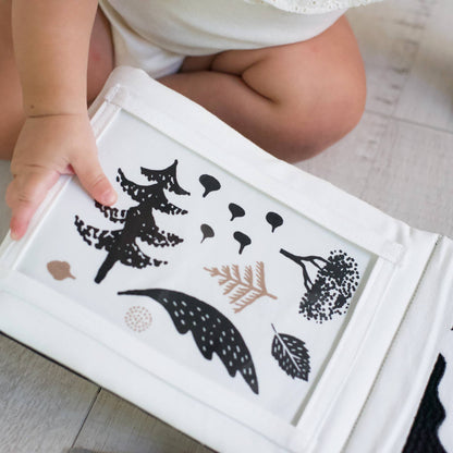 Baby tummy time-galerij met spiegel