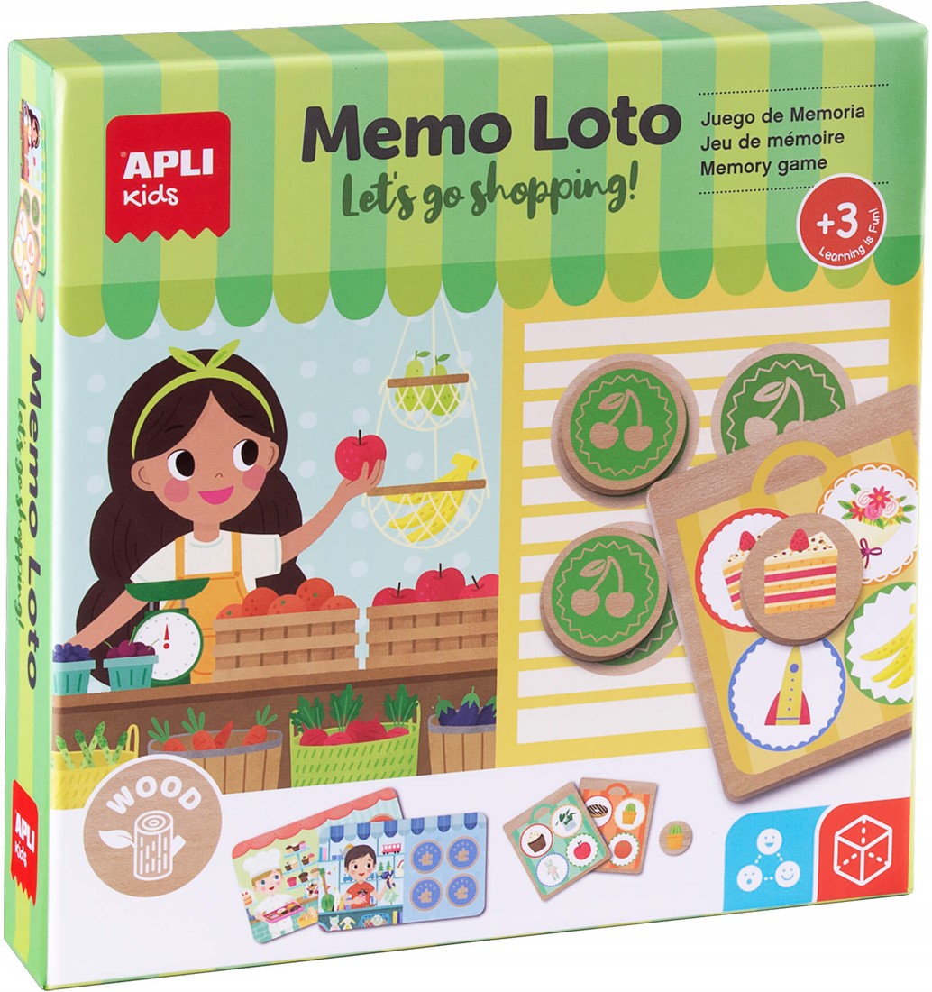 Memo Loto - Let's go shopping