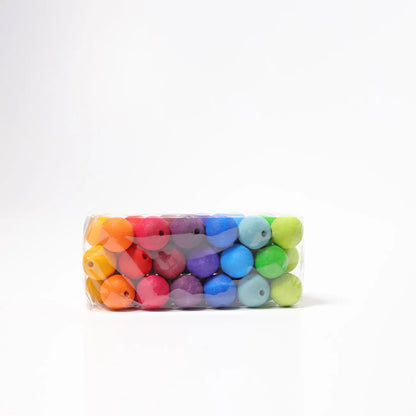 36 Large Wooden Beads
