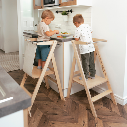 STEP'n'FOLD • Faltbarer Lernturm mit verstellbarer Höhe