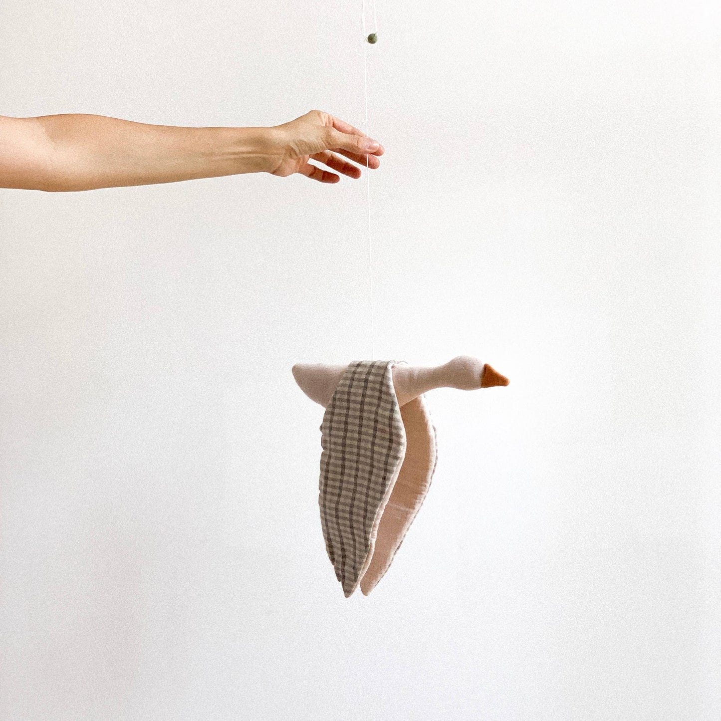 Bird Mobile - Checkered
