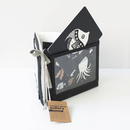 Baby tummy time-galerij met spiegel