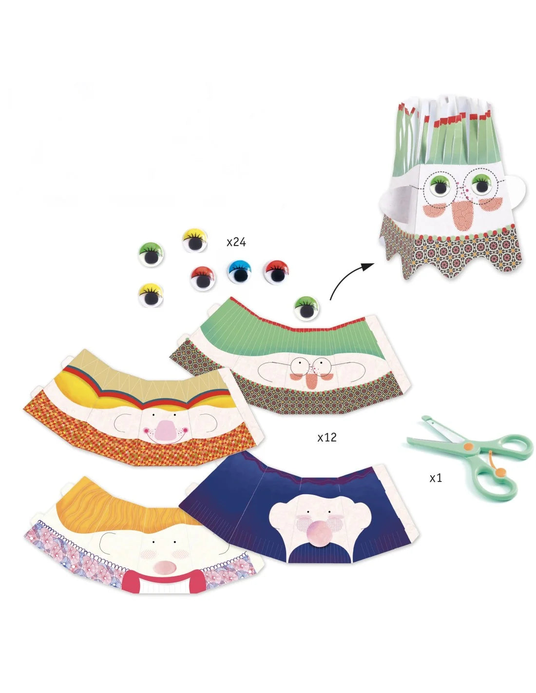 Snip Snip, Little Characters