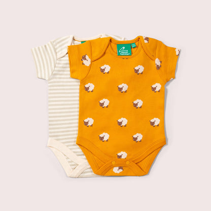 Lot de 2 bodies bébé bio « Counting Sheep »