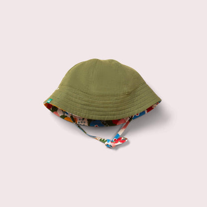 Chapeau de soleil réversible Flora et Fauna