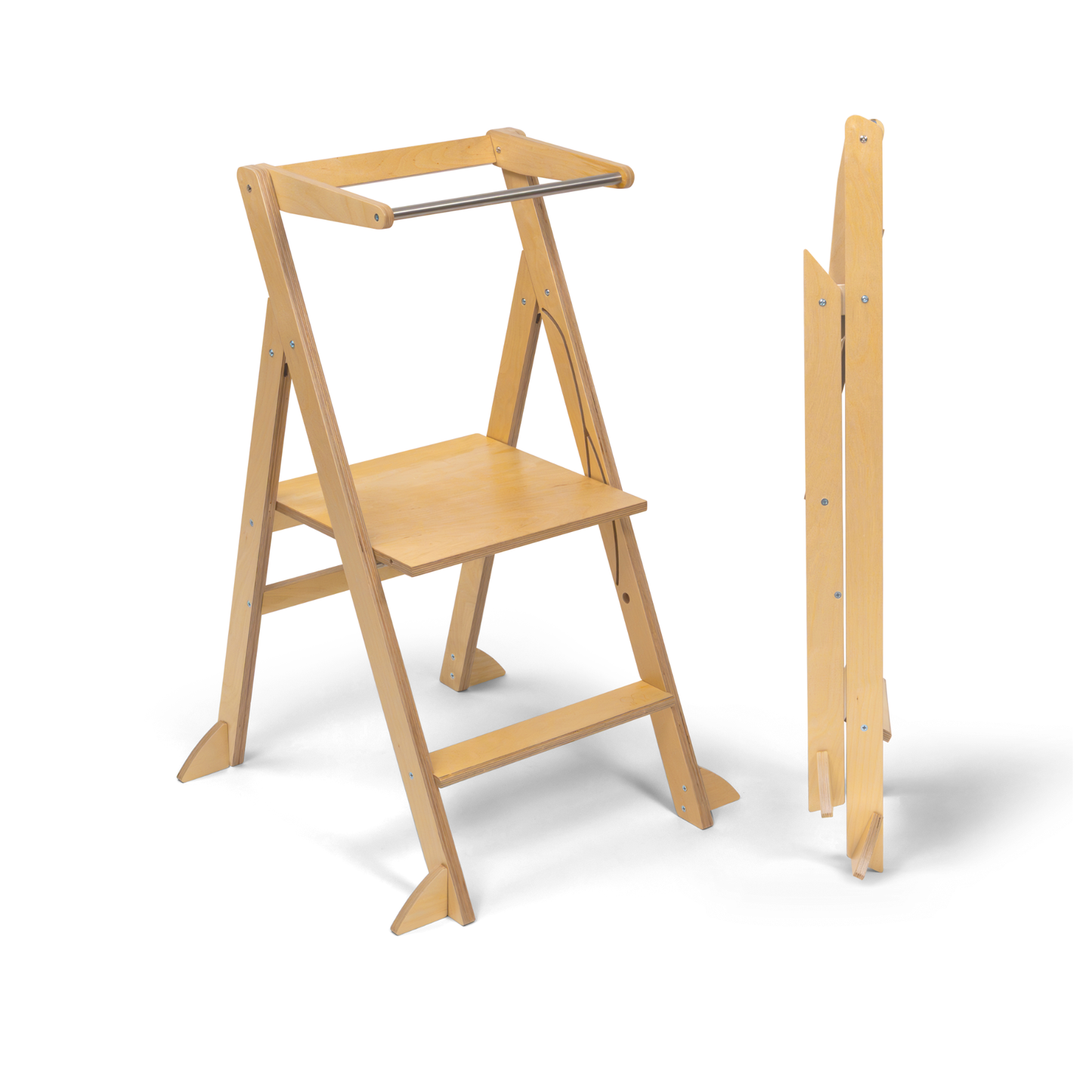 STEP'n'FOLD • Faltbarer Lernturm mit verstellbarer Höhe