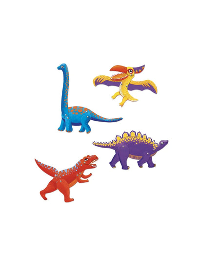 Dinos - Jumping Jacks to color in