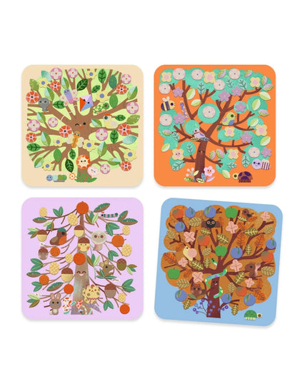 Through the seasons - Felt pictures