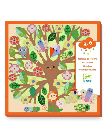 Through the seasons - Felt pictures