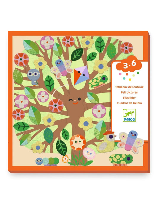 Through the seasons - Felt pictures
