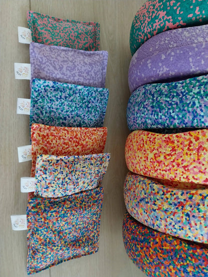 Super saco sensorial Confetti – hecho a mano