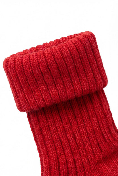 Wollene Babysocken - Lava