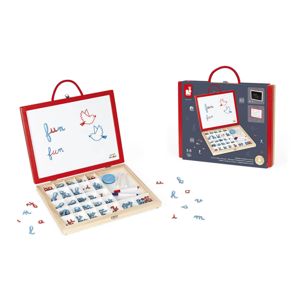 Essentiel - 4-in-1 Wooden Cursive Letters Kit