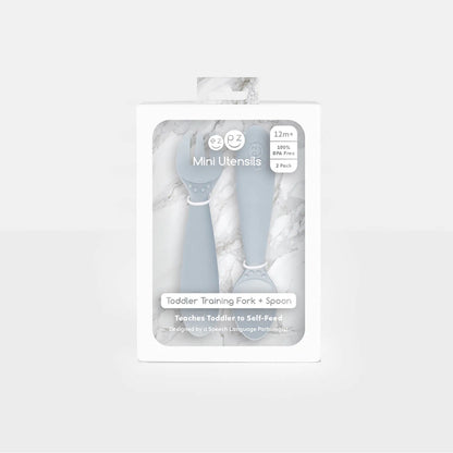 Mini Utensils - Toddler Training Fork and Spoon