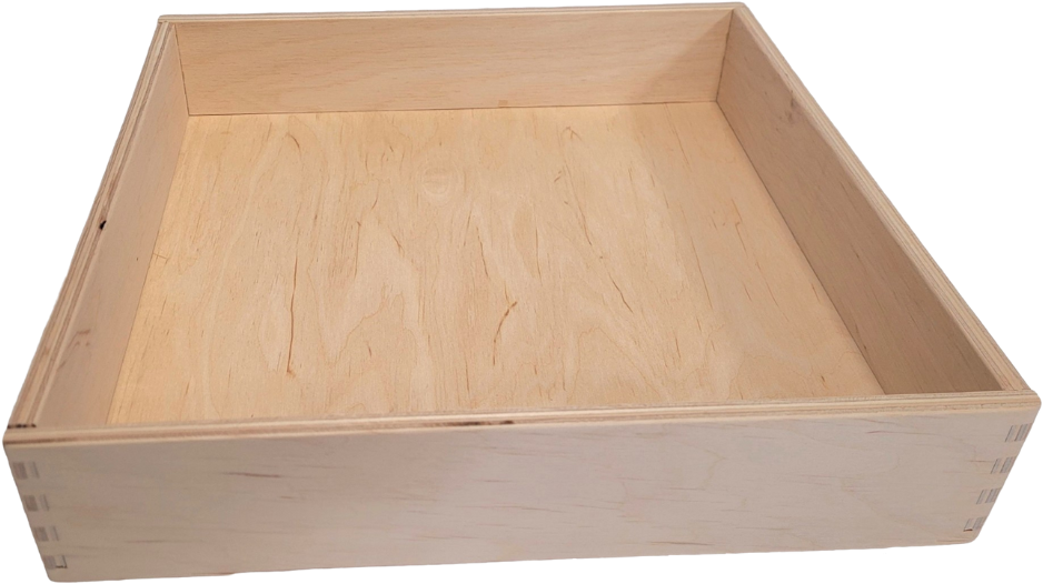 Wooden Play Tray (25x25x5 cm)