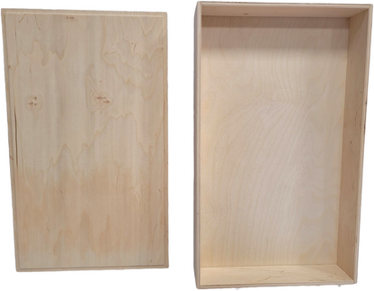 Wooden Play Tray with lid (50x30x7 cm)