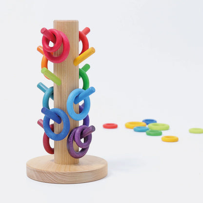 Sorting Helper Building Rings Rainbow