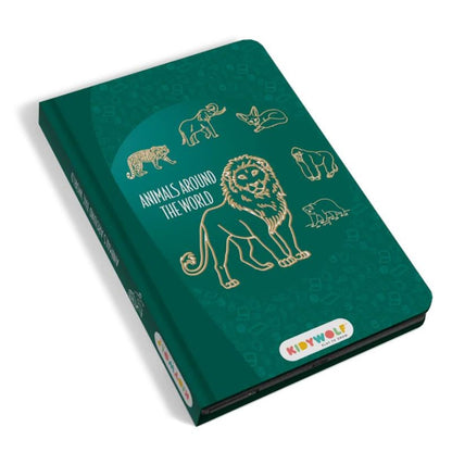 KIDYDRAW Mini-Zeichentablett Tiere aus aller Welt