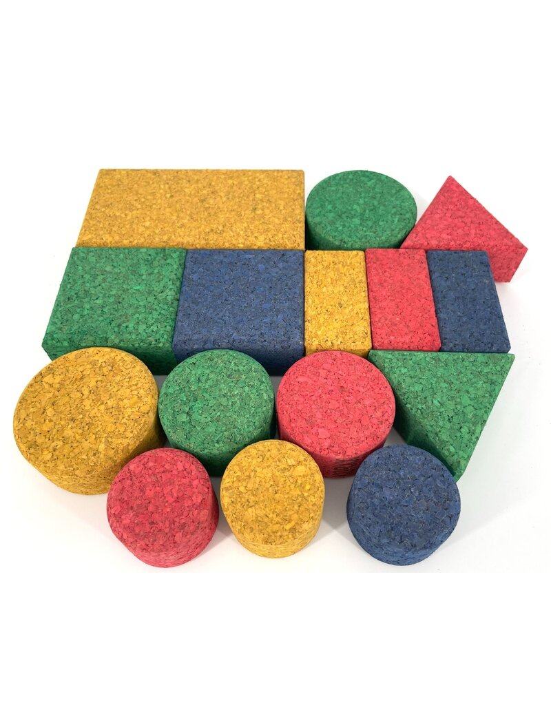 Baby S Color Cork Building Blocks