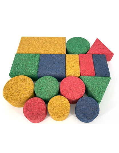 Baby S Color Cork Building Blocks