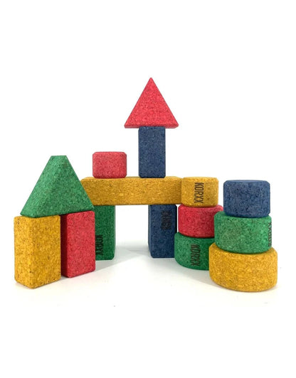 Baby S Color Cork Building Blocks