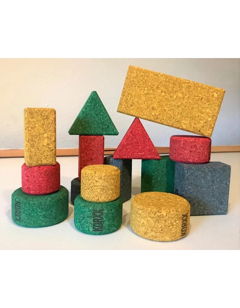 Baby S Color Cork Building Blocks