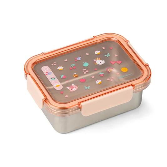 Lilliputiens lunchbox met transparant deksel