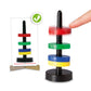 Magnetic stacking game