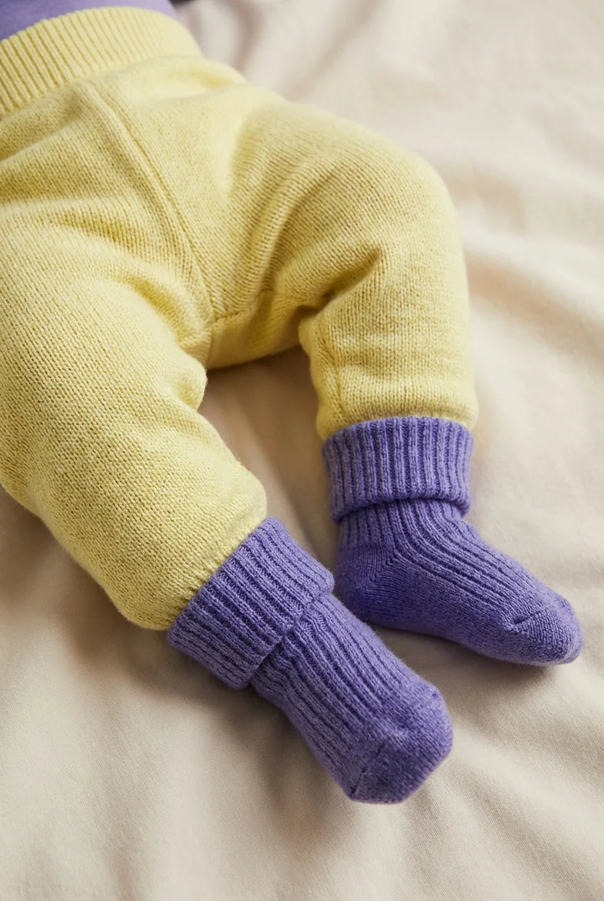 Merino Wool Knitted Baby Pants – Lemonade