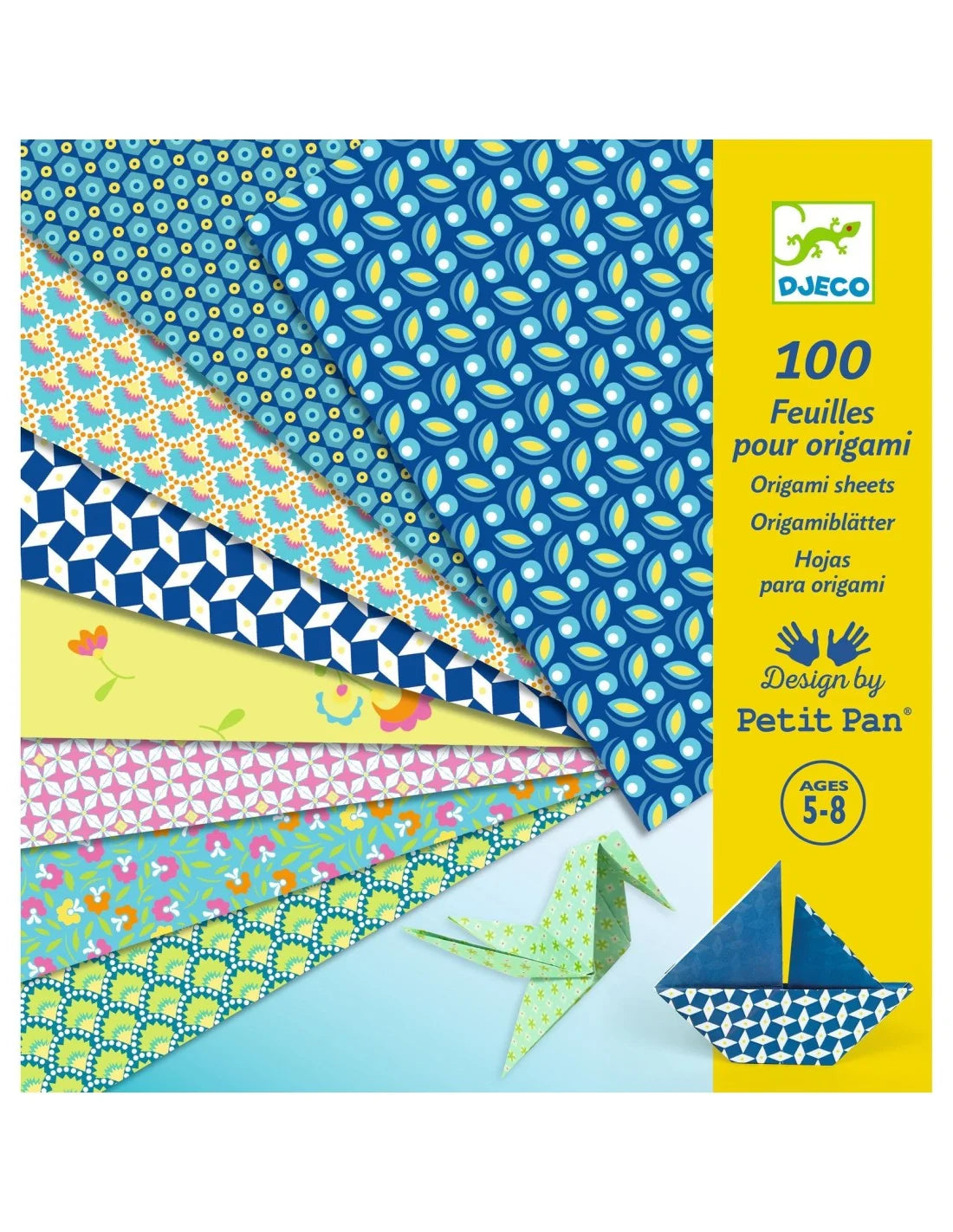 100 Origami Sheets