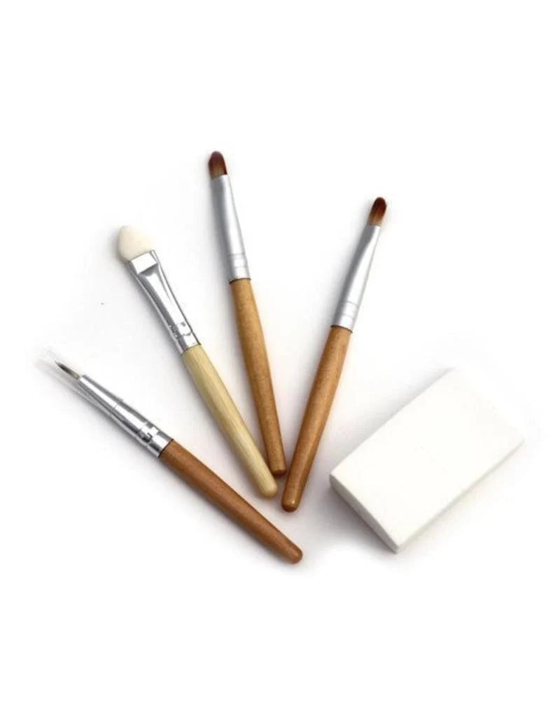 Bamboo face paint applicators (5 piece set)