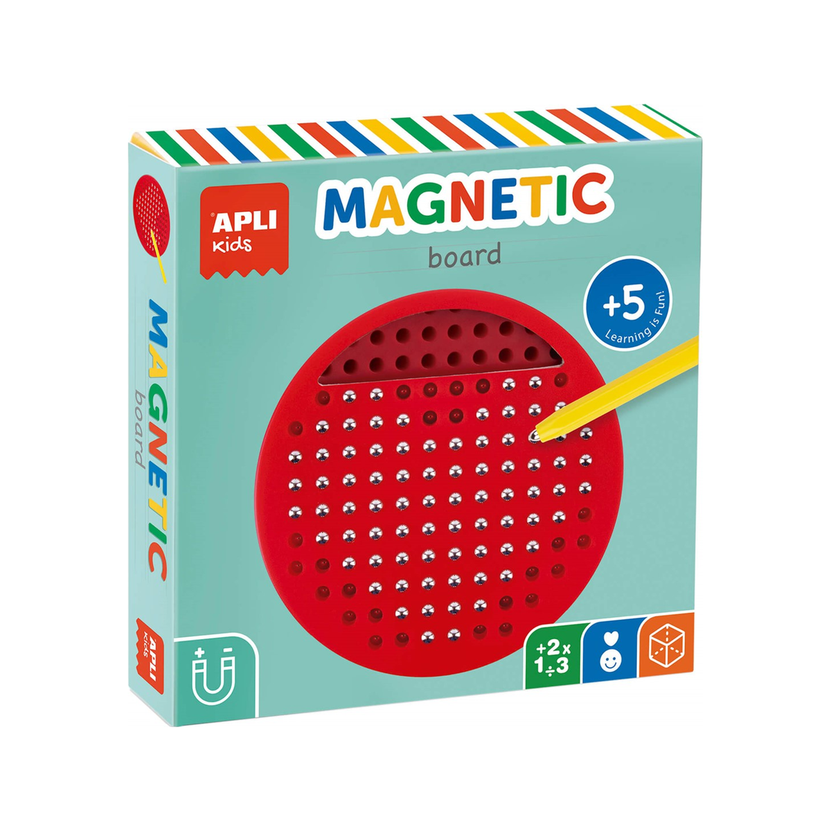 Apli Kids Tableau magnétique rond mini (normalisé)