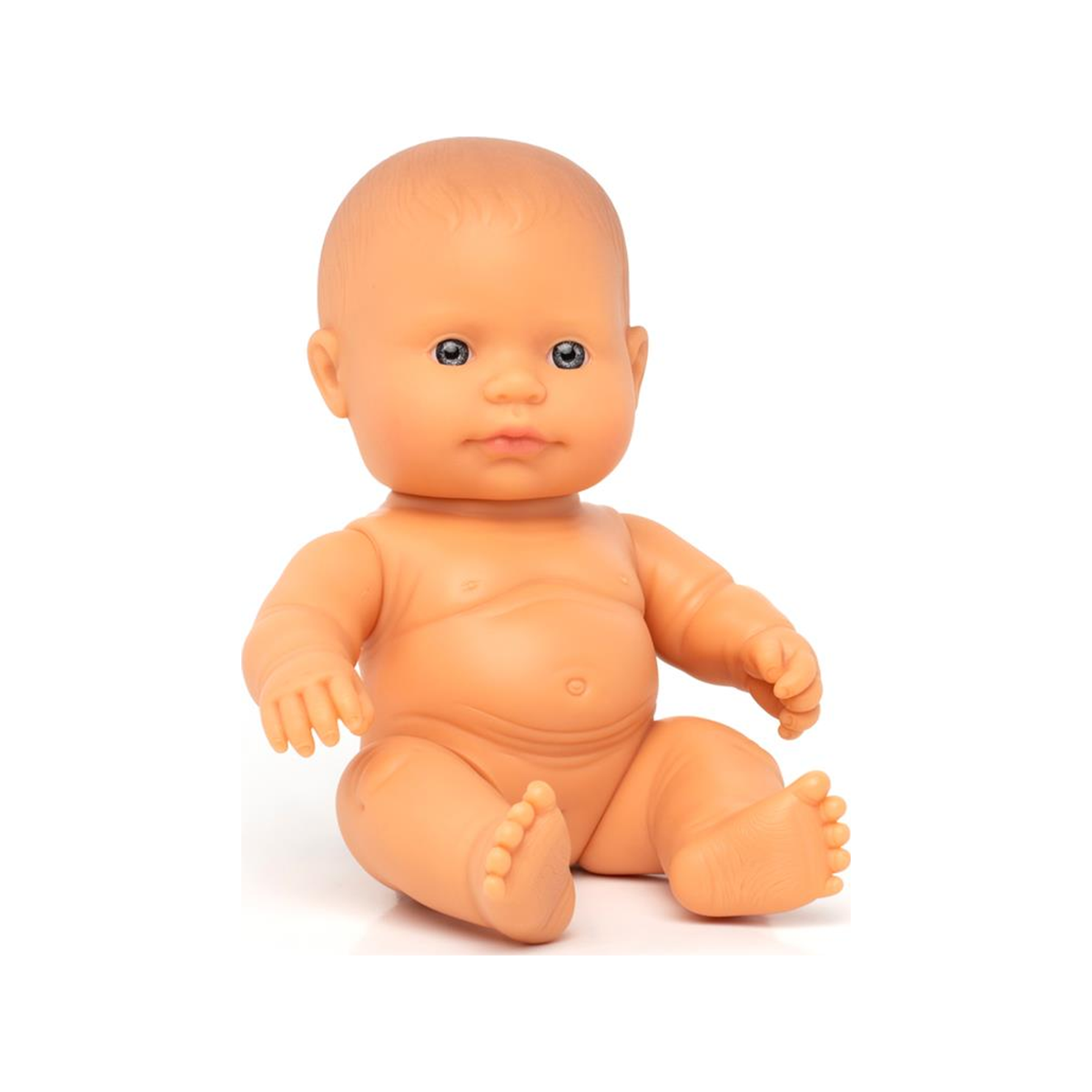Muñeca bebé niña caucásica 21 cm (normalizada)