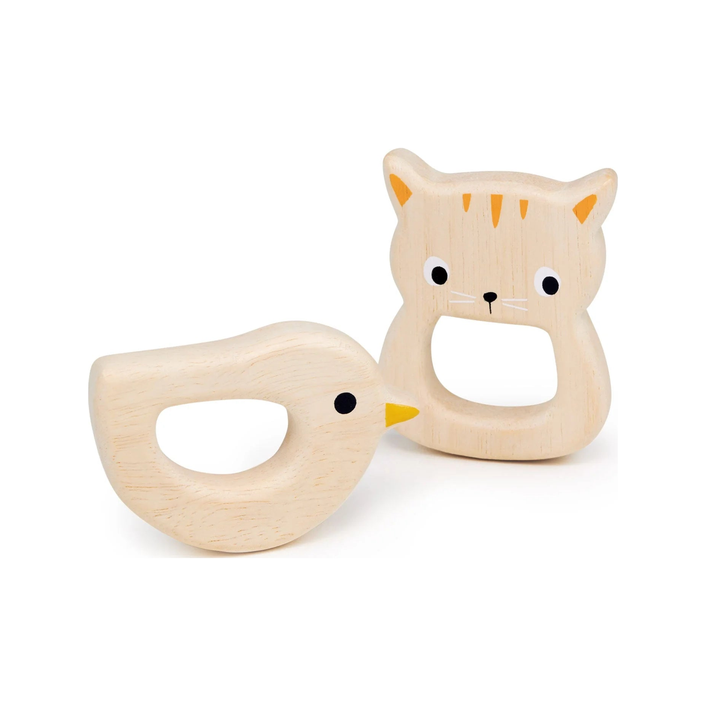 Bird & Kitten teethers (normalized)