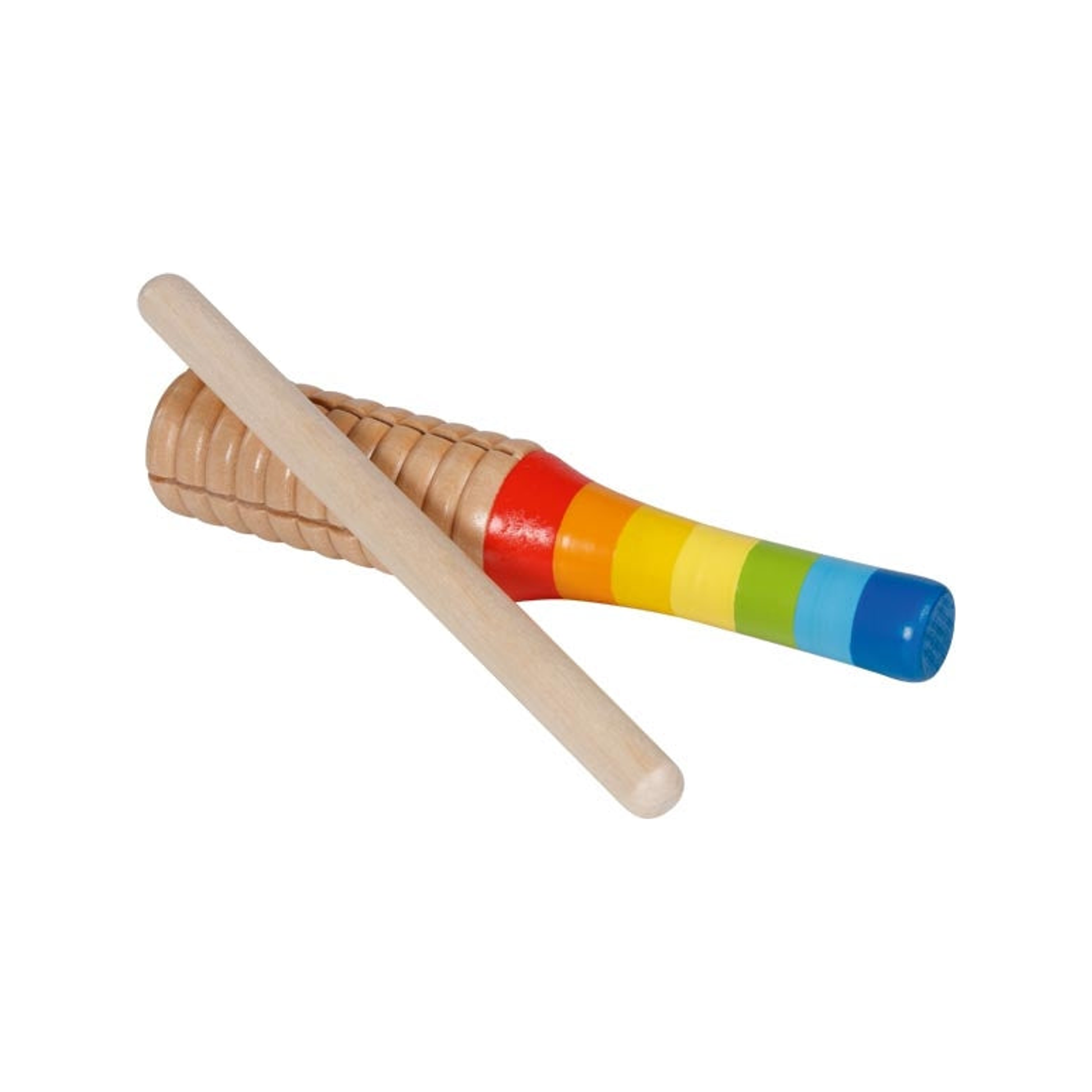 Sound block rainbow with stick (normalized)