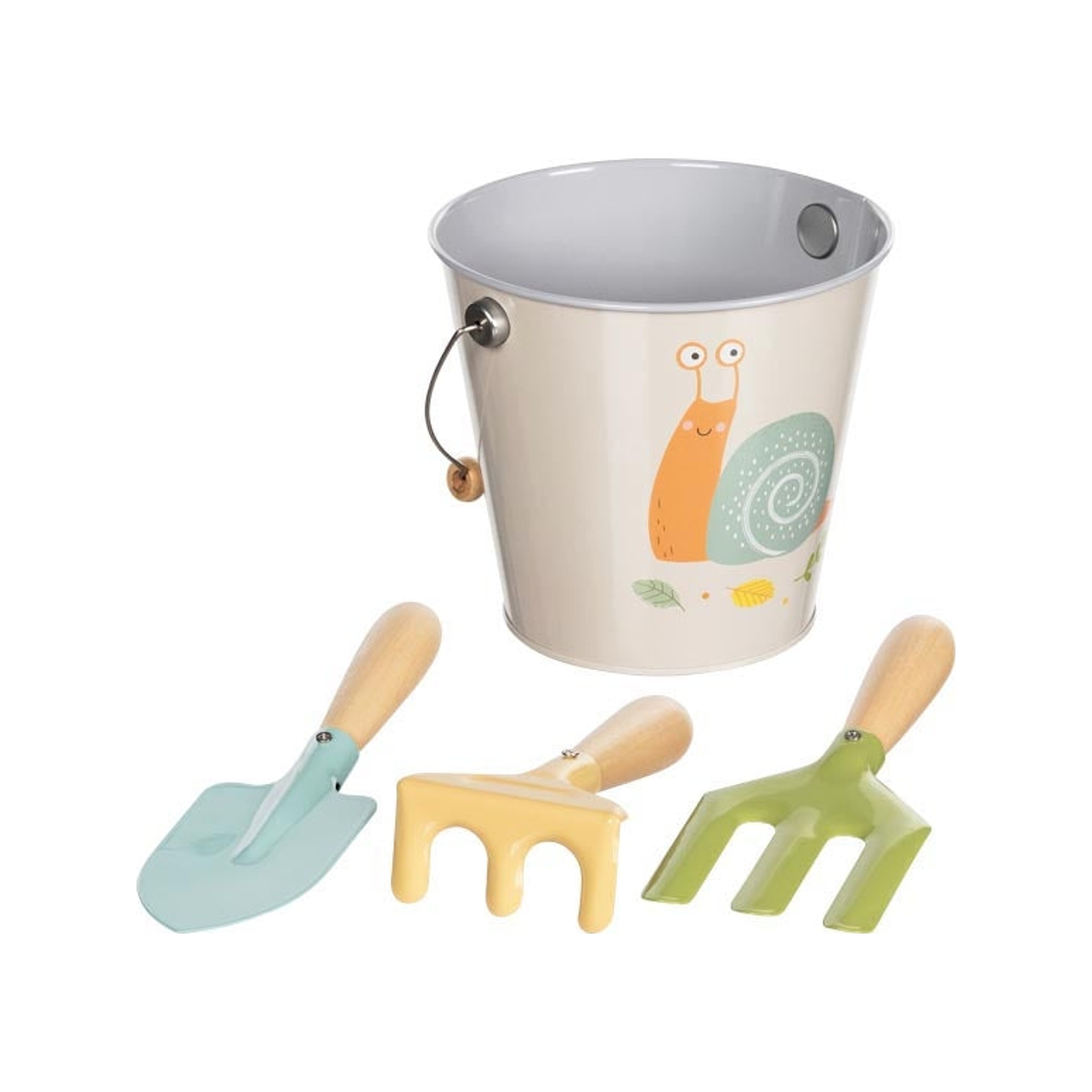 Bucket with garden tools (normalized)