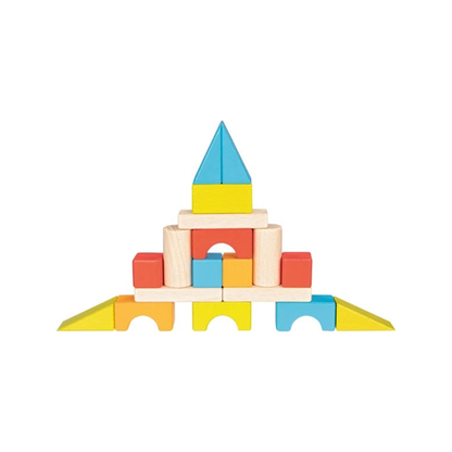 Building blocks in a suitcase (normalized)