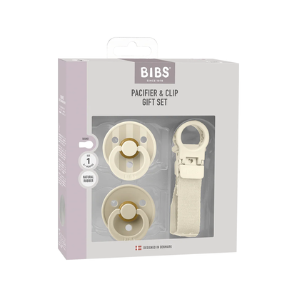 Kleurenspeen & Loop Clip cadeauset - Ivoor (genormaliseerd)