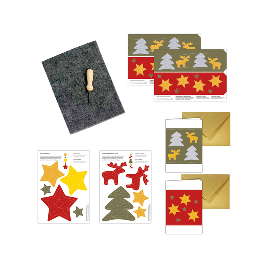 Craft Set Christmas Elks with Cards (normalized)