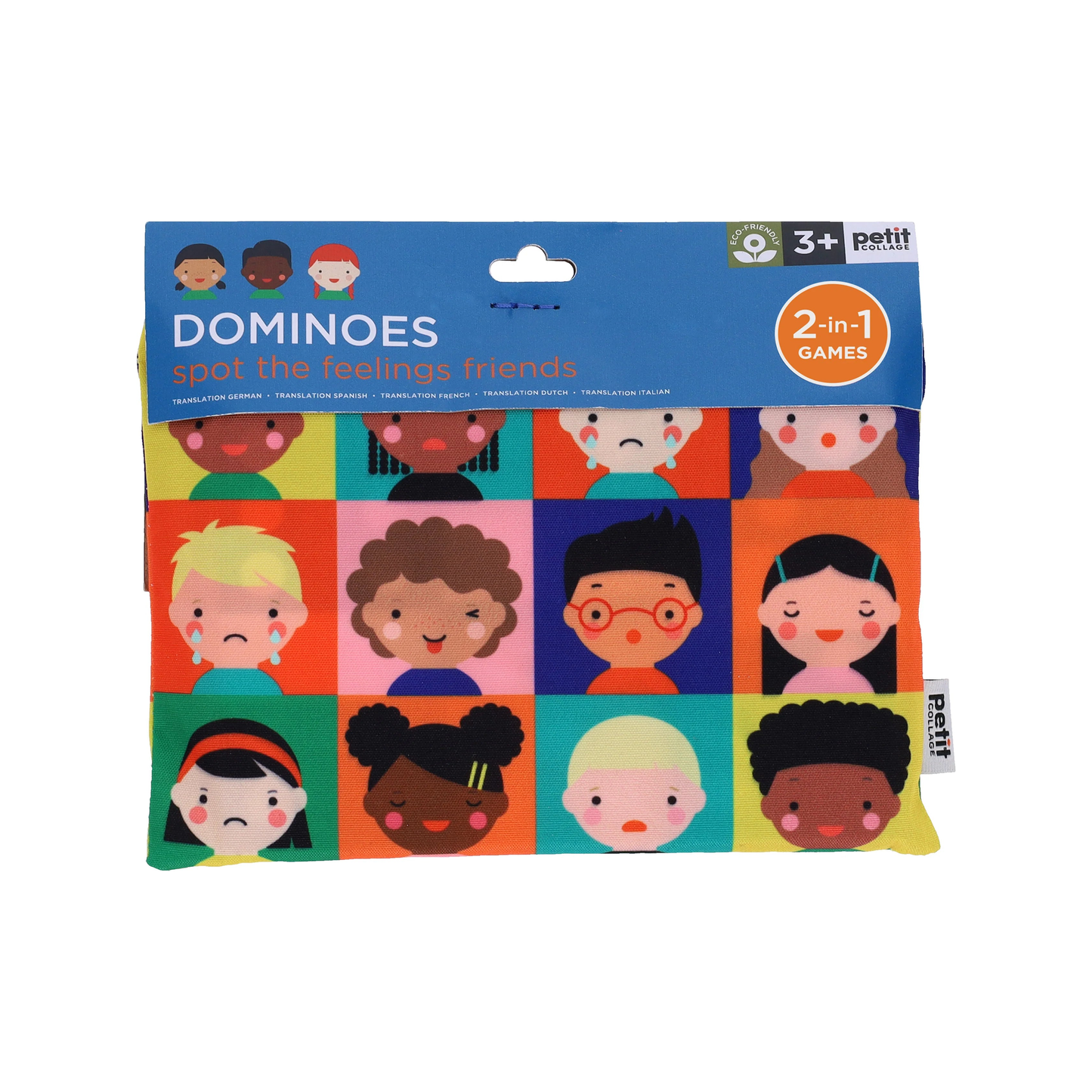 Dominospel - Herken de gevoelensvriendjes (genormaliseerd)