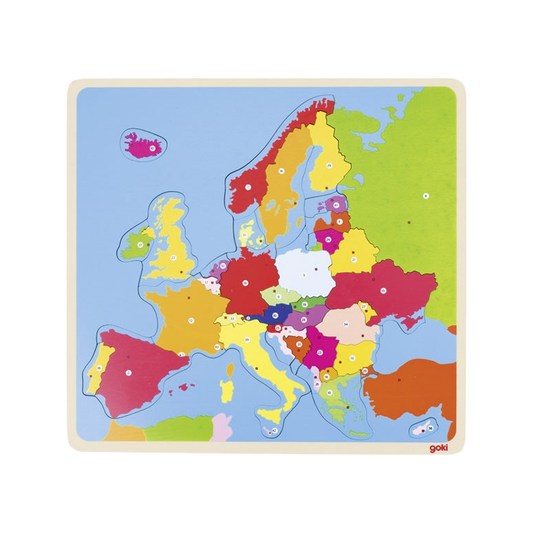 Europa-puzzel (genormaliseerd)