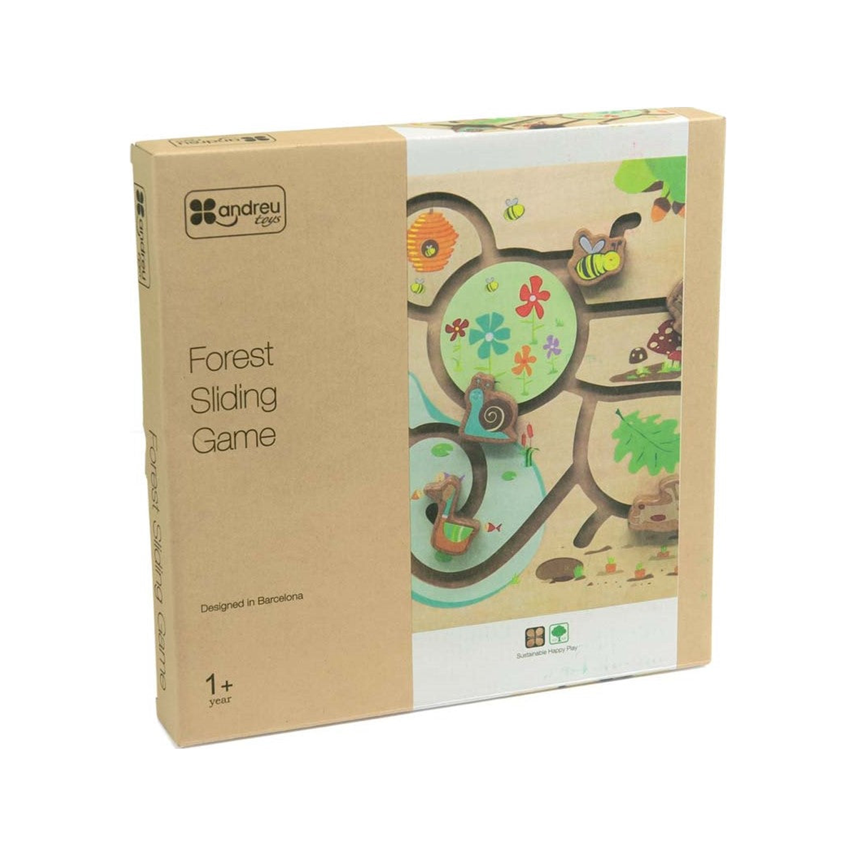 Juego deslizante del bosque (normalizado)