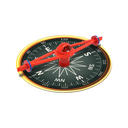 Giant Magnetic Compass (normalized)